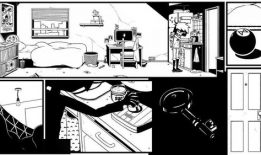 中文黑白漫画,光影交织的视觉奇旅